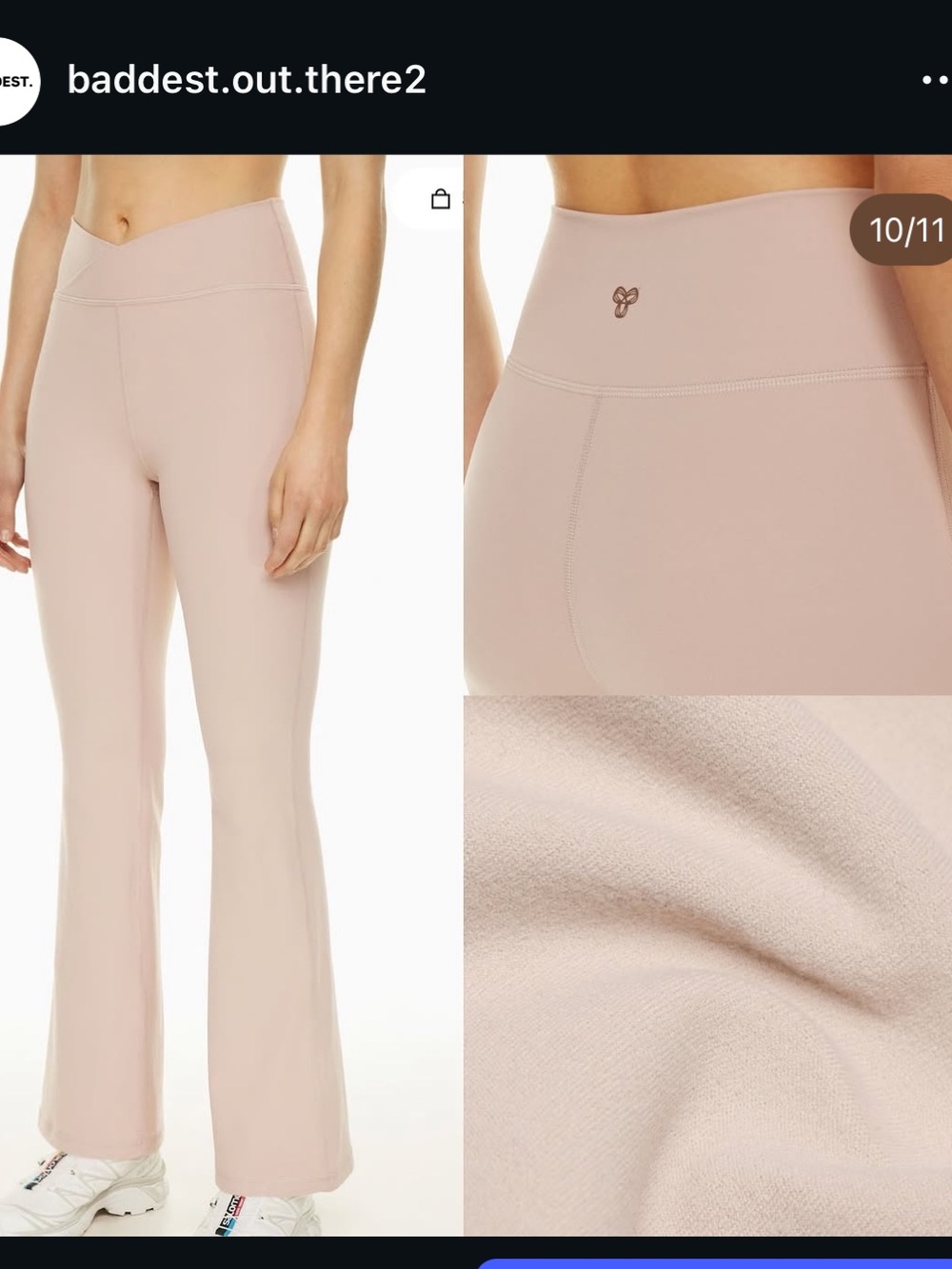 Aritzia❣️TNA Butter Crossover flare leggings - Picture 10 of 10